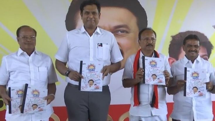 Ganapathi Rajkumar released a separate election manifesto for Coimbatore named 'Kovai Rising'