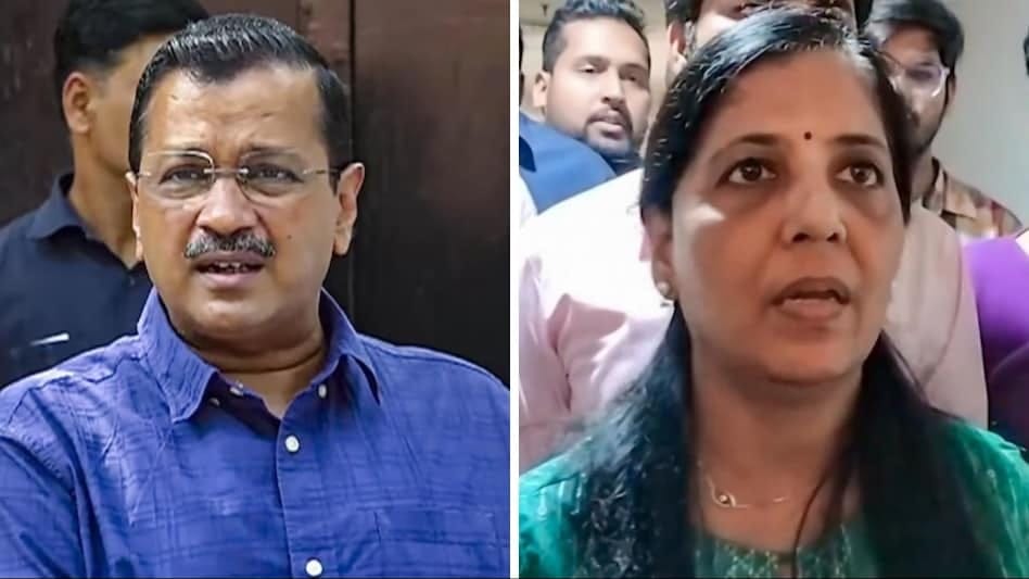 Aam Aadmi surrenders to compulsion: Wife Sunita meets Kejriwal in Delhi's Tihar Jail